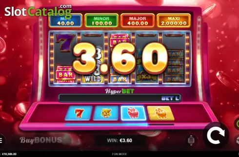 Οθόνη3. Piggy Bank Plunder Hold and Win Κουλοχέρης