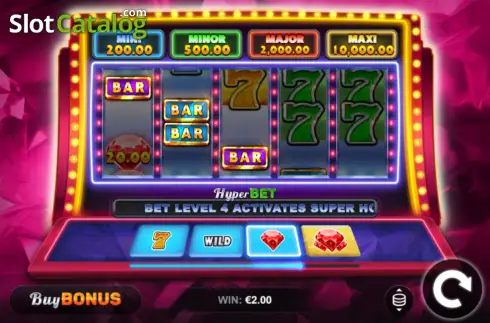Οθόνη2. Ruby Heist Hold and Win Κουλοχέρης