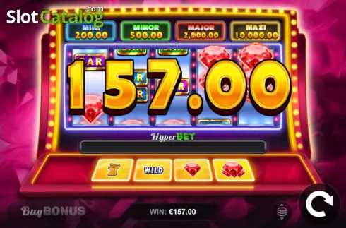 Οθόνη3. Ruby Heist Hold and Win Κουλοχέρης
