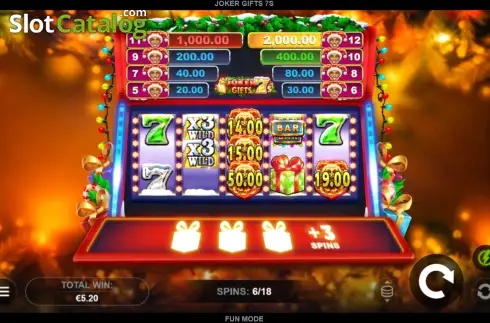 Οθόνη2. Joker Gifts 7s Κουλοχέρης 