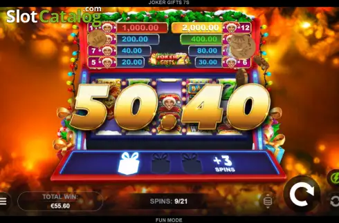 Οθόνη3. Joker Gifts 7s Κουλοχέρης 