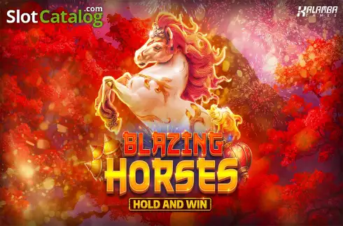 Blazing Horses Hold and Win Λογότυπο Blazing Horses Hold and Win Λογότυπο