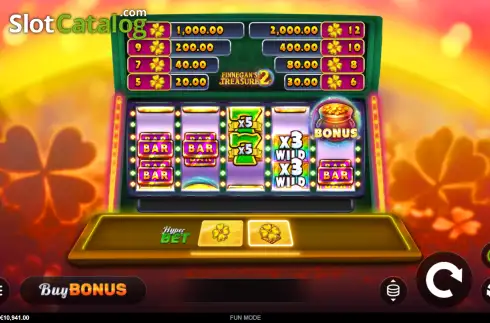 Οθόνη2. Finnegan's Treasure 2 Κουλοχέρης