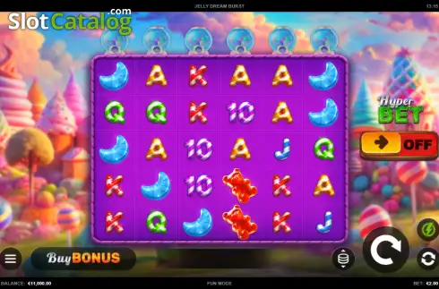 Οθόνη2. Jelly Dream Burst Κουλοχέρης