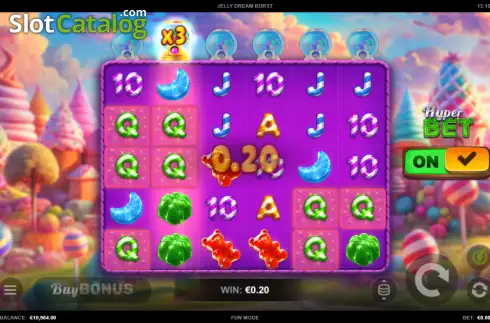 Οθόνη3. Jelly Dream Burst Κουλοχέρης