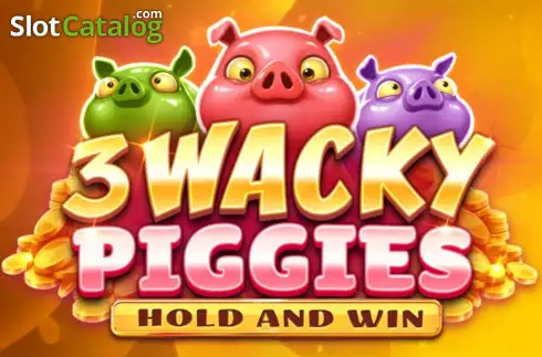 3 Wacky Piggies Hold and Win Λογότυπο 3 Wacky Piggies Hold and Win Λογότυπο