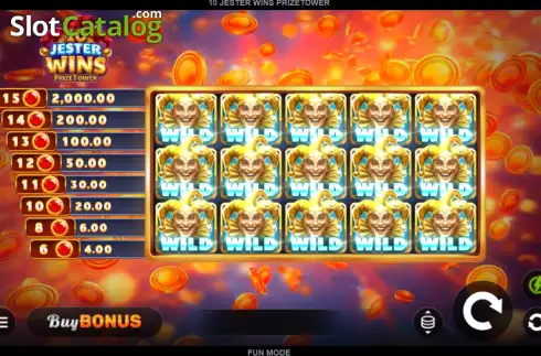 Οθόνη2. 10 Jester Wins PrizeTower Κουλοχέρης