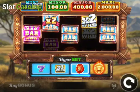 Οθόνη3. Lion's Land Hold and Win Κουλοχέρης