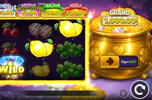 Οθόνη3. Hot Hats Hold and Win Κουλοχέρης 