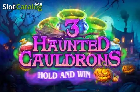 3 Haunted Cauldrons Hold and Win Κουλοχέρης 