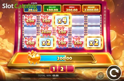 Οθόνη3. Piggy Bank Plunder 1000 Hold and Win Κουλοχέρης