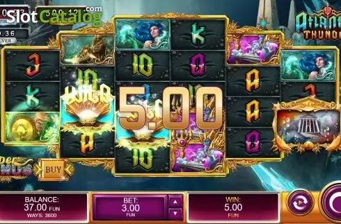 Οθόνη3. Atlantis Thunder Κουλοχέρης