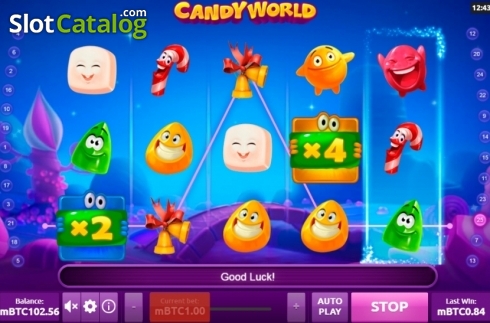 Οθόνη7. Candy World (Rakki) Κουλοχέρης 