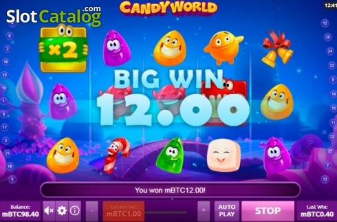 Οθόνη9. Candy World (Rakki) Κουλοχέρης 