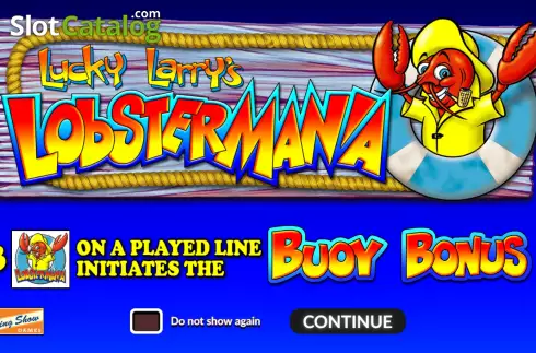 Οθόνη2. Lucky Larry's Lobstermania (King Show Games) Κουλοχέρης