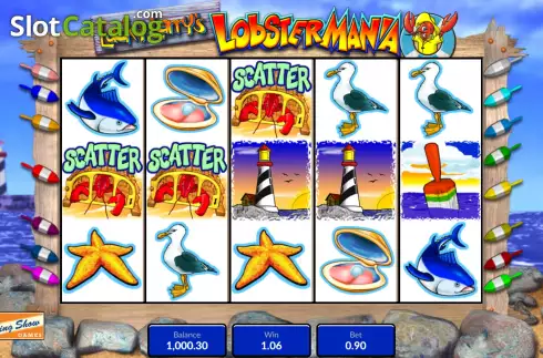 Οθόνη6. Lucky Larry's Lobstermania (King Show Games) Κουλοχέρης