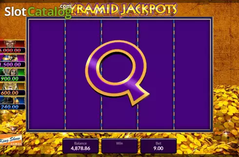 Οθόνη5. Pyramid Jackpots Κουλοχέρης