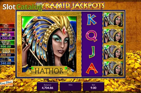 Οθόνη7. Pyramid Jackpots Κουλοχέρης