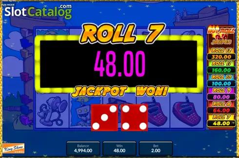Οθόνη3. Phone Tag Hot Roll Jackpot Κουλοχέρης