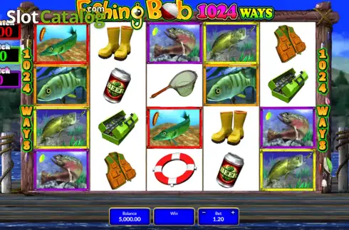 Οθόνη2. Fishing Bob 1024 Ways Κουλοχέρης 