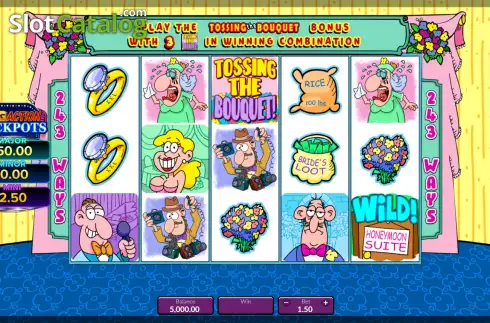 Οθόνη2. Wedding Party Big Action Jackpots Κουλοχέρης