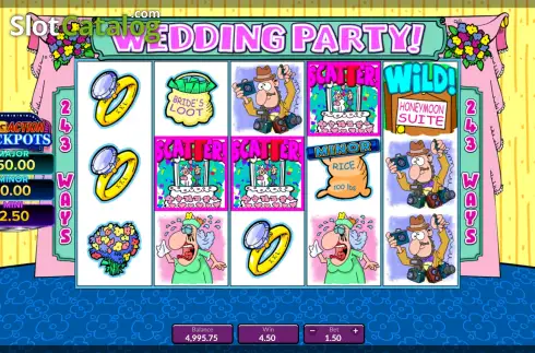 Οθόνη3. Wedding Party Big Action Jackpots Κουλοχέρης