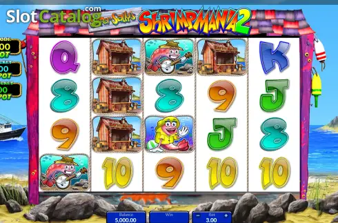 Οθόνη2. Super Sally's Shrimpmania 2 Κουλοχέρης
