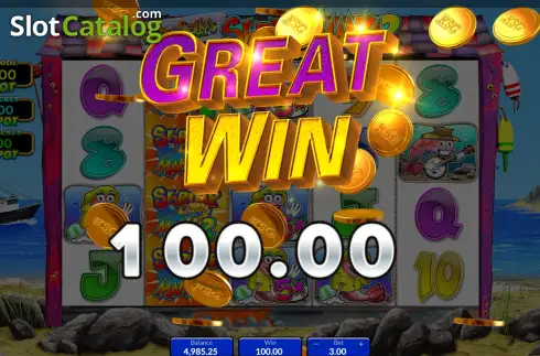 Οθόνη3. Super Sally's Shrimpmania 2 Κουλοχέρης