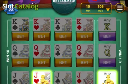 Οθόνη2. Poker Roulette (KingMidas Games) Κουλοχέρης