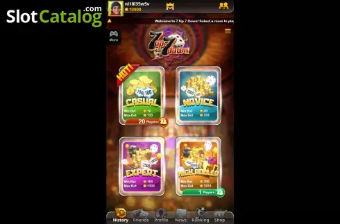 Οθόνη2. 7 Up 7 Down (KingMidas Games) Κουλοχέρης