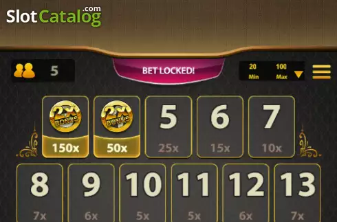 Οθόνη3. Bonus Dice (Kingmaker) Κουλοχέρης