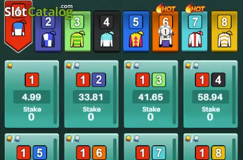 Οθόνη4. KM Virtual Horse Racing Κουλοχέρης