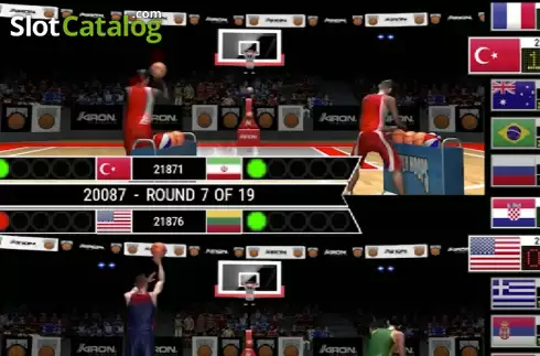 Οθόνη3. Super Hoops Κουλοχέρης