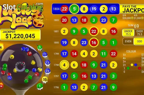 Οθόνη3. Lucky Loot (Kiron Interactive) Κουλοχέρης