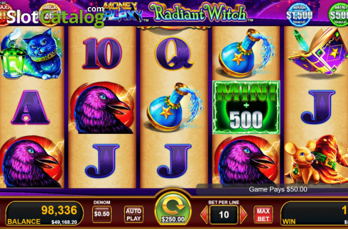 Οθόνη2. Money Galaxy Radiant Witch Κουλοχέρης