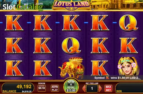 Οθόνη8. Lotus Land with Quickstrike Κουλοχέρης