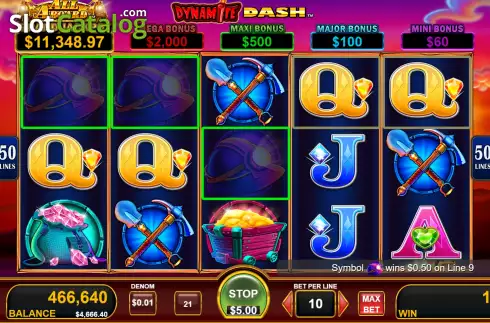 Οθόνη4. Dynamite Dash Κουλοχέρης 