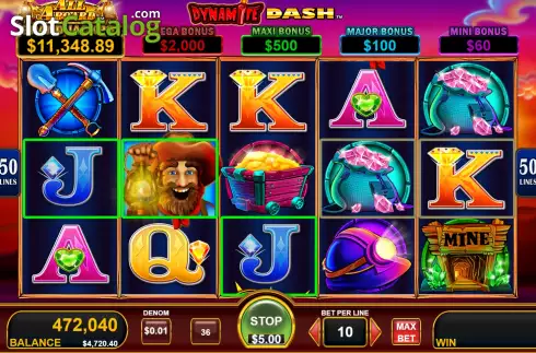 Οθόνη3. Dynamite Dash Κουλοχέρης 