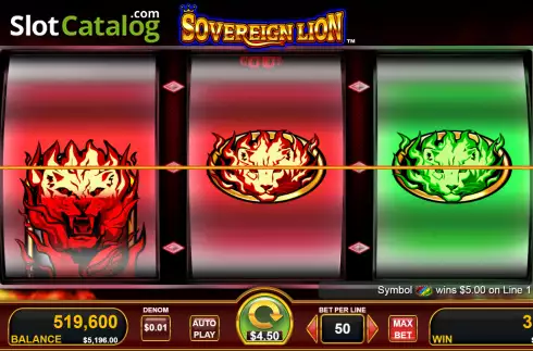 Οθόνη4. Sovereign Lion Κουλοχέρης