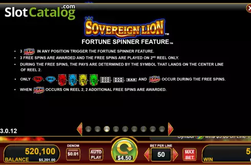 Οθόνη6. Sovereign Lion Κουλοχέρης