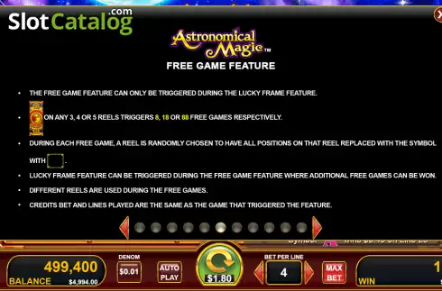Οθόνη6. Astronomical Magic Κουλοχέρης