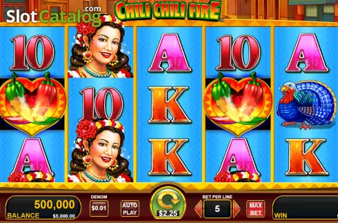 Οθόνη2. Chili Chili Fire Κουλοχέρης