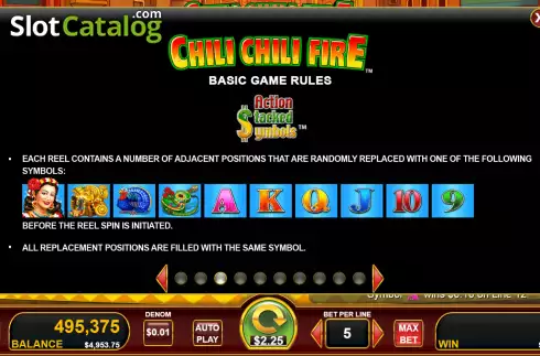 Οθόνη5. Chili Chili Fire Κουλοχέρης