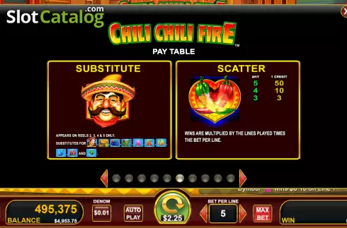 Οθόνη6. Chili Chili Fire Κουλοχέρης