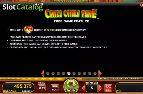 Οθόνη8. Chili Chili Fire Κουλοχέρης
