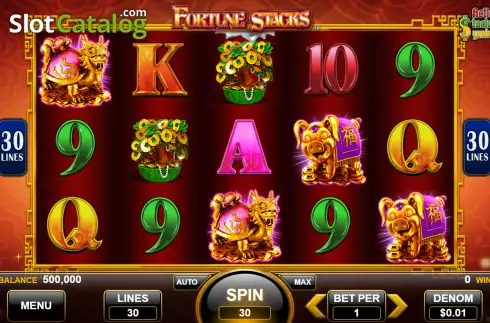 Οθόνη2. Fortune Stacks Κουλοχέρης