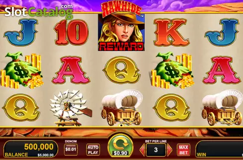 Οθόνη2. Rawhide Κουλοχέρης