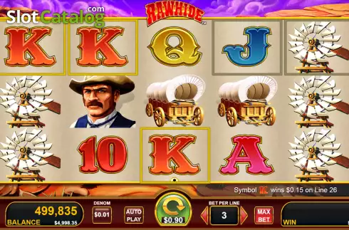 Οθόνη4. Rawhide Κουλοχέρης