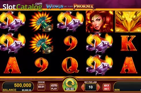 Οθόνη2. Wings of the Phoenix Κουλοχέρης