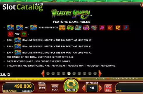 Οθόνη6. Wealthy Monkey Κουλοχέρης